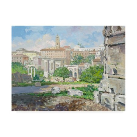 Trademark Fine Art Peter Snyder 'Capitoline Hill' Canvas Art, 35x47 ALI45538-C3547GG